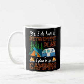 Caneca De Café Plano de Aposentação de Campanha Rv Caravan