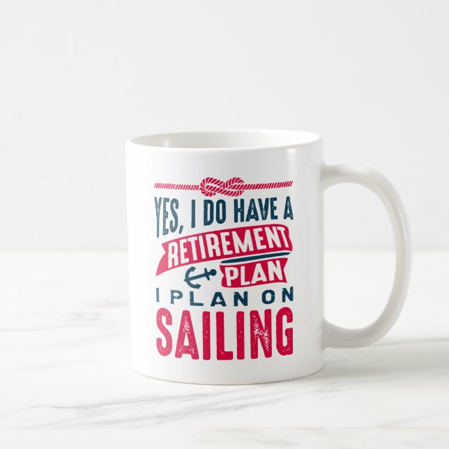 Caneca De Café Plano de aposentadoria Navegação (Direita)