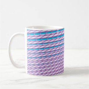 Caneca De Café Plano de arquitetura de concreto branco