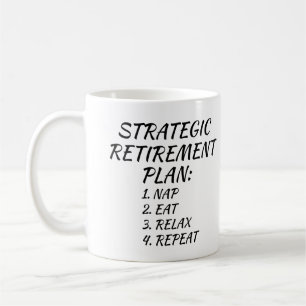 Caneca De Café Planos Estratégicos de Reforma Andar A Descontrai