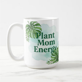 Caneca De Café Plant energy mom nature inspired Coffee Mug