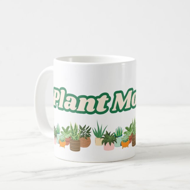 Caneca De Café Plant Mommy Classic Mug (Frente Esquerda)