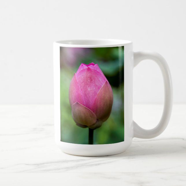 Caneca De Café Planta de flor de lótus, Bali (Direita)