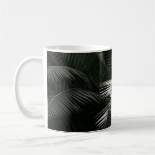 CANECA DE CAFÉ PLANTA DE FOLHA VERDE