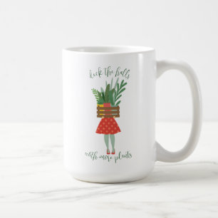 Caneca De Café Planta Lady Christmas Coffee Mug