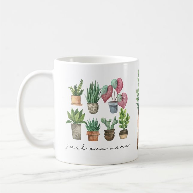 Caneca De Café Planta Lover Apenas Mais Uma Planta Com Nome (Esquerda)