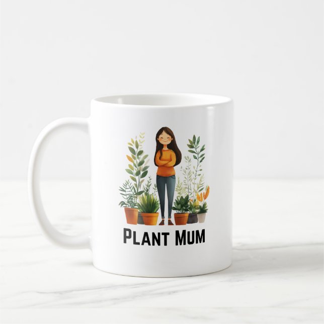 Caneca De Café Planta Mãe (Esquerda)