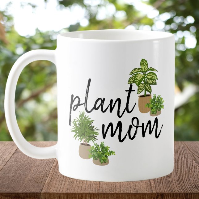 Caneca De Café Planta Mãe Dentro De Plantas (Criador carregado)