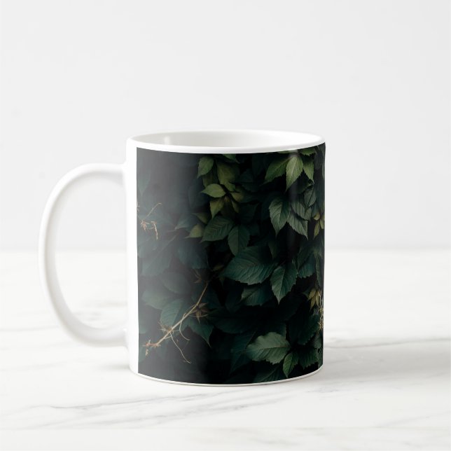 CANECA DE CAFÉ PLANTA VERDE ALIMENTADA (Esquerda)