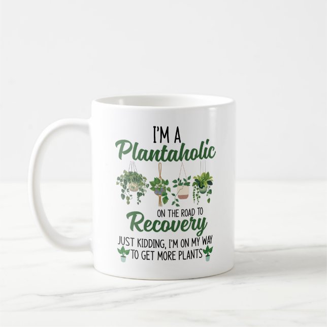 Caneca De Café Plantaholic (Esquerda)