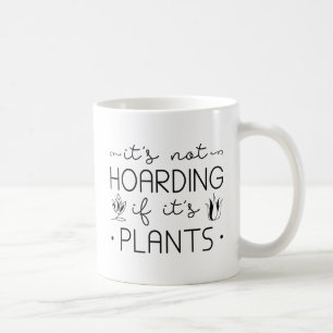 Caneca De Café Plantas Acumuladas