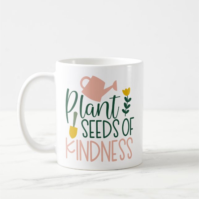 Caneca De Café Plantas Garden Nature Mug (Esquerda)
