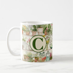 Caneca De Café Plantas Jardineiras De Flor Cultivo De Flor Cultiv