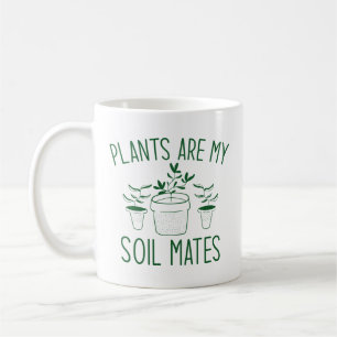 Caneca De Café Plantas São Meus Amigos De Solo