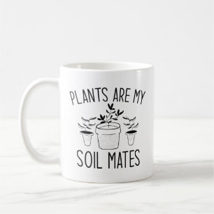 Caneca De Café Plantas São Meus Amigos De Solo