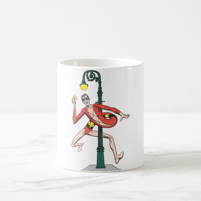 Caneca De Café Plastic Man Wraps Streetlight (Centro)