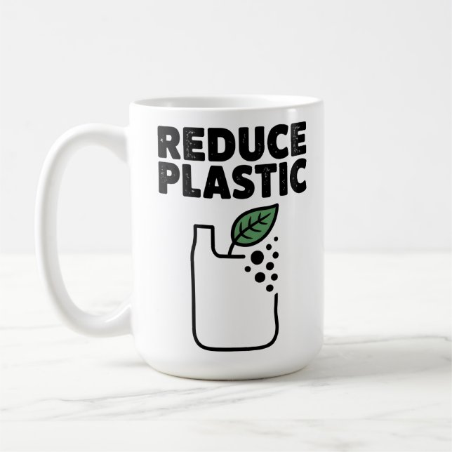 Caneca De Café Plastic Out (Esquerda)