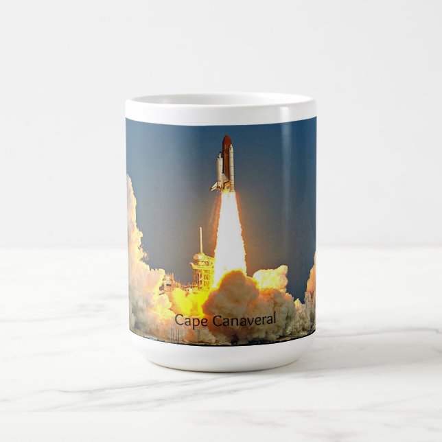 Caneca De Café Plataforma de Lançamento da Cabo Canaveral Flórida (Centro)