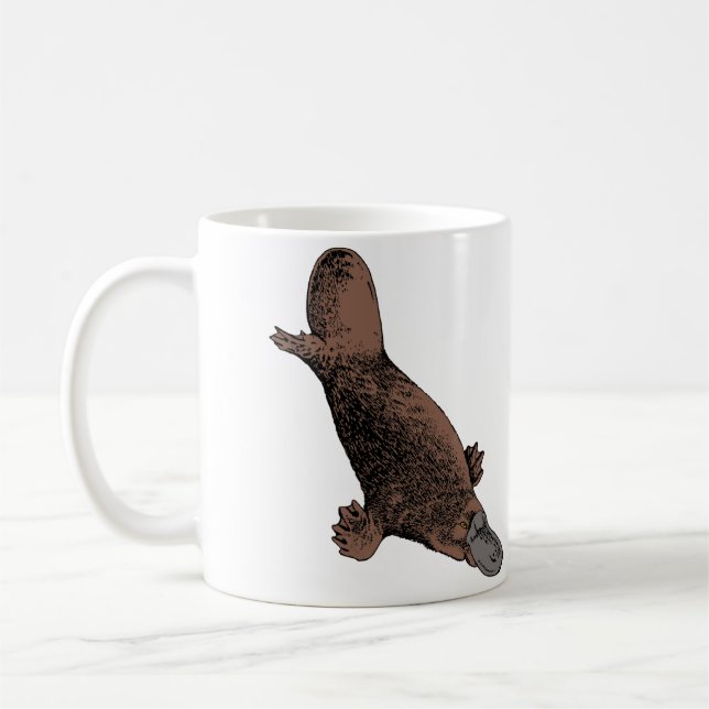 Caneca De Café Platypus (Esquerda)