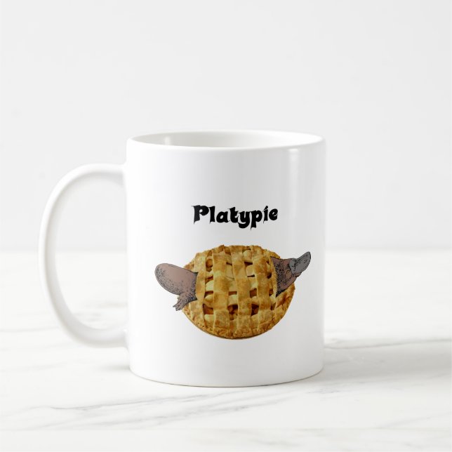 Caneca De Café Platypus/Platypie (Esquerda)