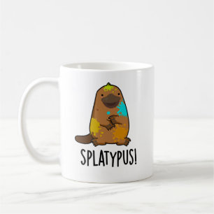 Caneca De Café Platypus Pun Funny Animal