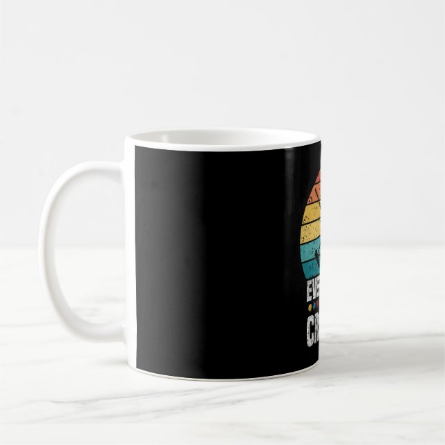 Caneca De Café Play Croquet Everything Will Be Croquet Gift (Esquerda)