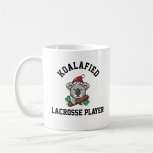 Caneca De Café Player de Lacrosse Koalafied