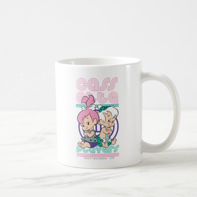 Caneca De Café Players de fita PEBBLES™ e BAM-BAM™ (Direita)