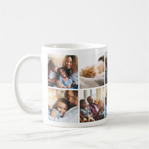 Caneca De Café Playful Happy Family Photo Collage Mug