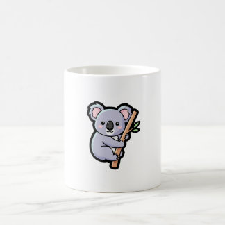 Caneca De Café Playful Koala – Cute Kawaii Illustration