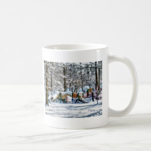 Caneca De Café Playground de inverno