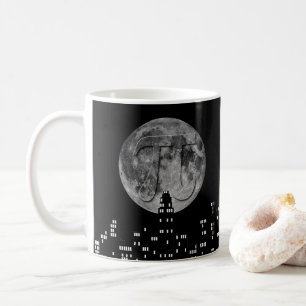 Caneca De Café Plena Lua Pi No Céu