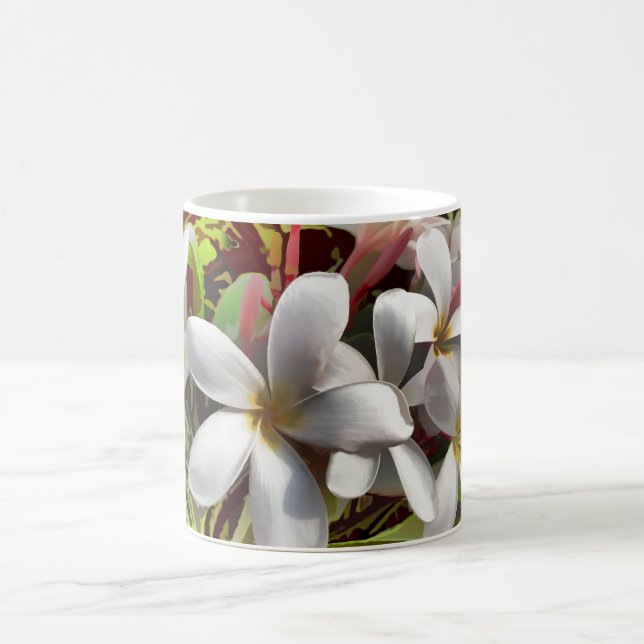 Caneca De Café Plumeria corajoso (Centro)