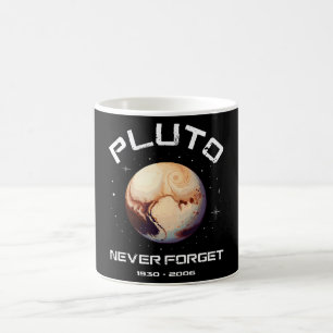 Caneca De Café Plutão Nunca Esqueça