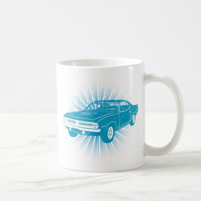 Caneca De Café Plymouth 1970 Hemi Cuda (Direita)