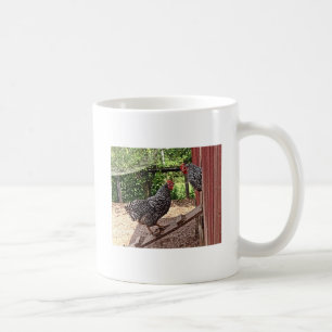 Caneca De Café Plymouth Rock Hens