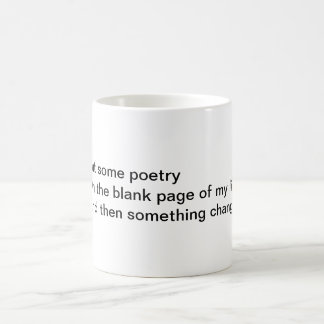 Caneca De Café Pnha alguma poesia