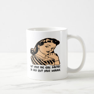 Caneca De Café Pnha seus calcinhas grandes da menina sobre e pare