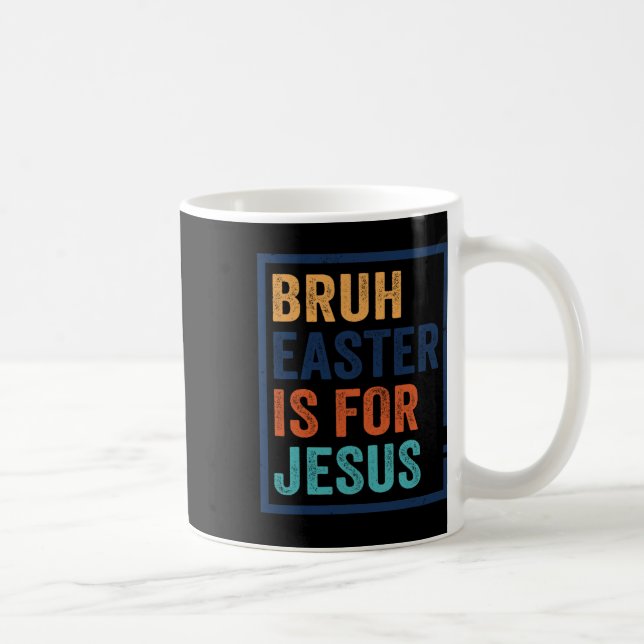 Caneca De Café Pô, a Páscoa é para Jesus  (Direita)