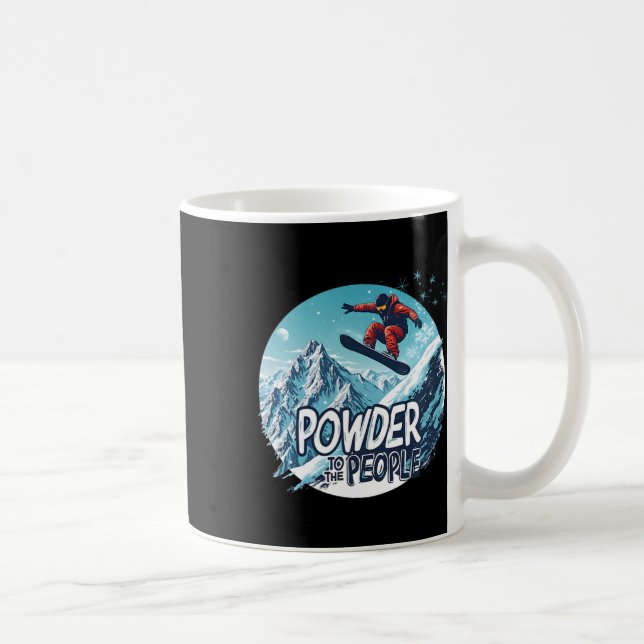 Caneca De Café Pó Para As Pessoas - Teto De Neve 2 (Direita)