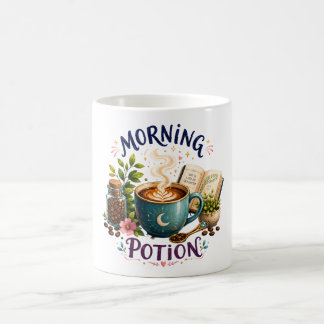 Caneca De Café Poção da Manhã – Design Aconchegante para Amantes