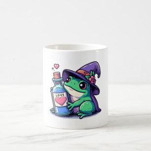 Caneca De Café Poção de amor kawaii de bruxa