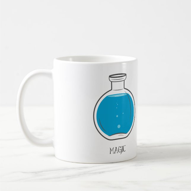 Caneca De Café Poção mágica: +100 (Esquerda)