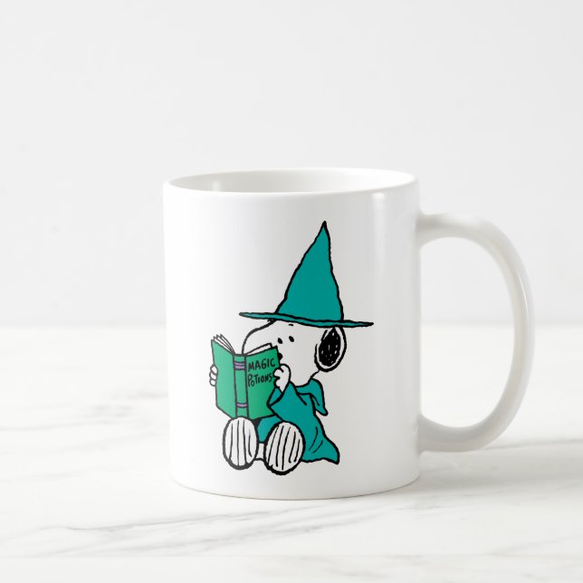Caneca De Café Poções Mágicas de Halloween do Snoopy Peanuts (Direita)