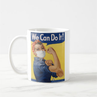 Caneca De Café Podemos Fazer Isso! Rosie, a edição de pandêmica