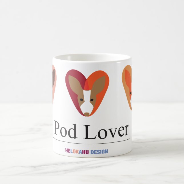Caneca De Café Podenco Lover Mug (Centro)