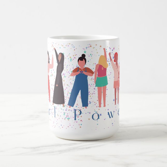 Caneca De Café Poder da Menina (Centro)