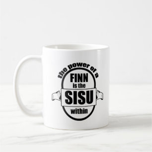 Caneca De Café Poder do Finn de SISU