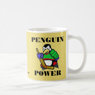 Caneca De Café Poder do pinguim