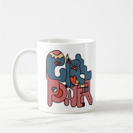 Caneca De Café Poder Feminino